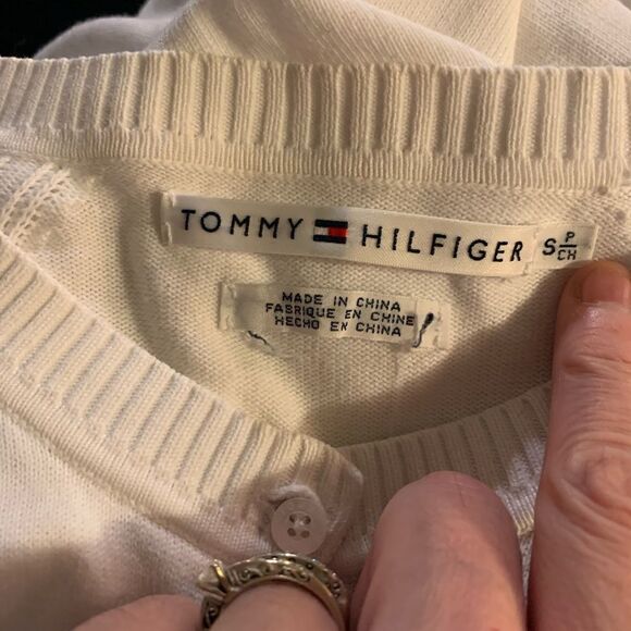 Tommy Hilfiger button down sweater S - Picture 3 of 3
